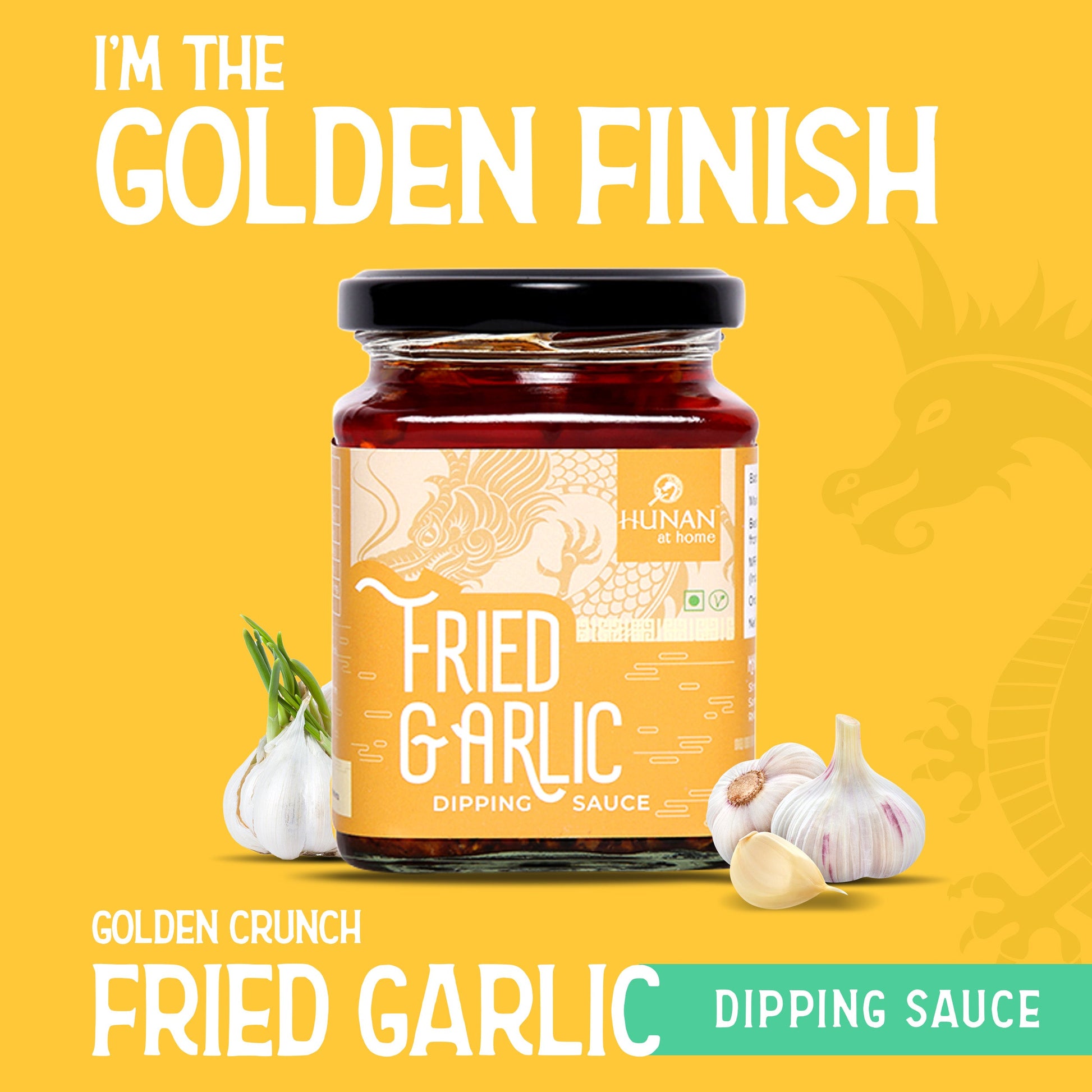 Golden Crunch: Hunan Fried Garlic Sauce