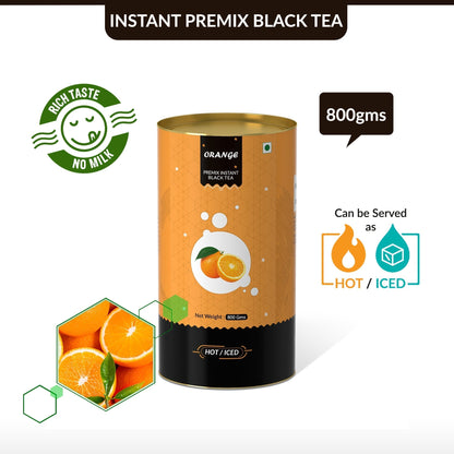 Orange Flavored Instant Black Tea