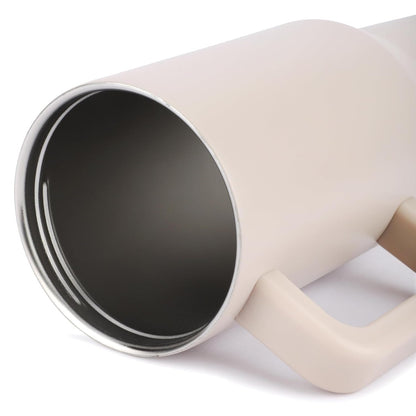 House of Quirk 1200ML Tumbler with Handle - Oat