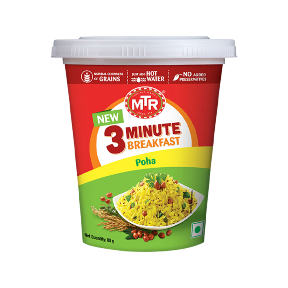 MTR 3 Minute Poha Cup 80 g