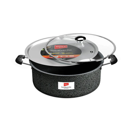 Impex RDBP14-HV 14L Dum Biryani Pot Heavy Duty Royal Series Aluminium Non-Stick Induction