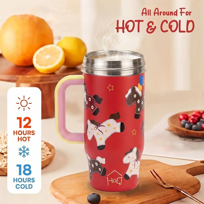 House of Quirk 530ml Kids Tumbler - Starpony