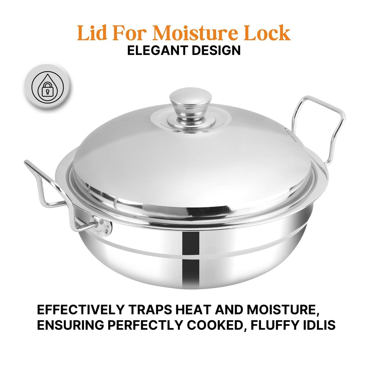 Kraft Cookware Multi Kadai with 6 Plates