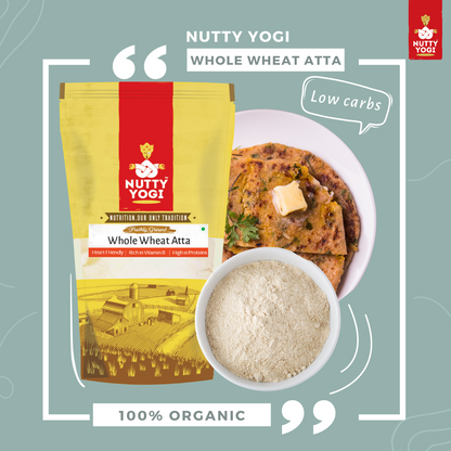 Nutty Yogi Whole Wheat Atta (with Bran & Wheat germ)