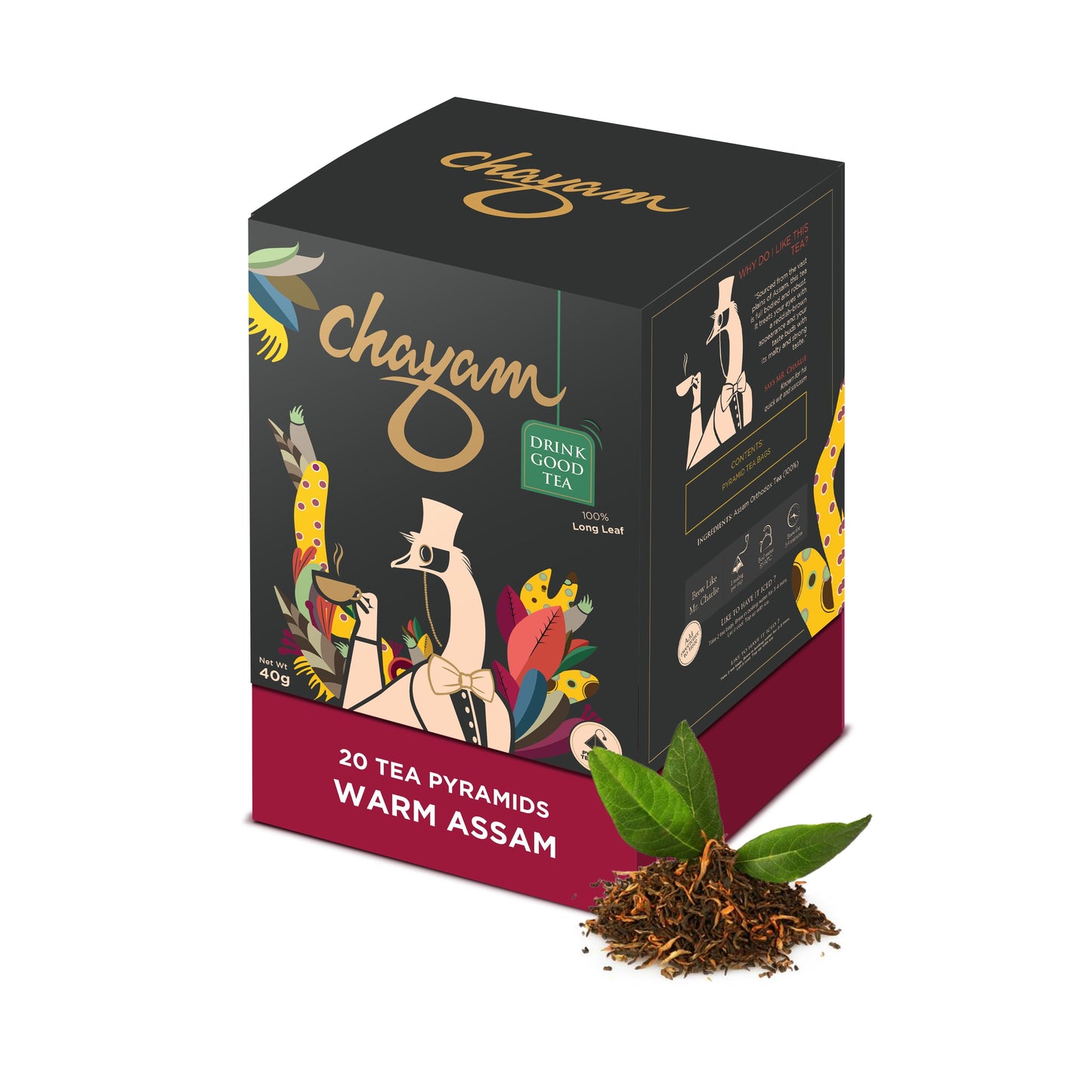 Warm Assam Tea | Tea Bags