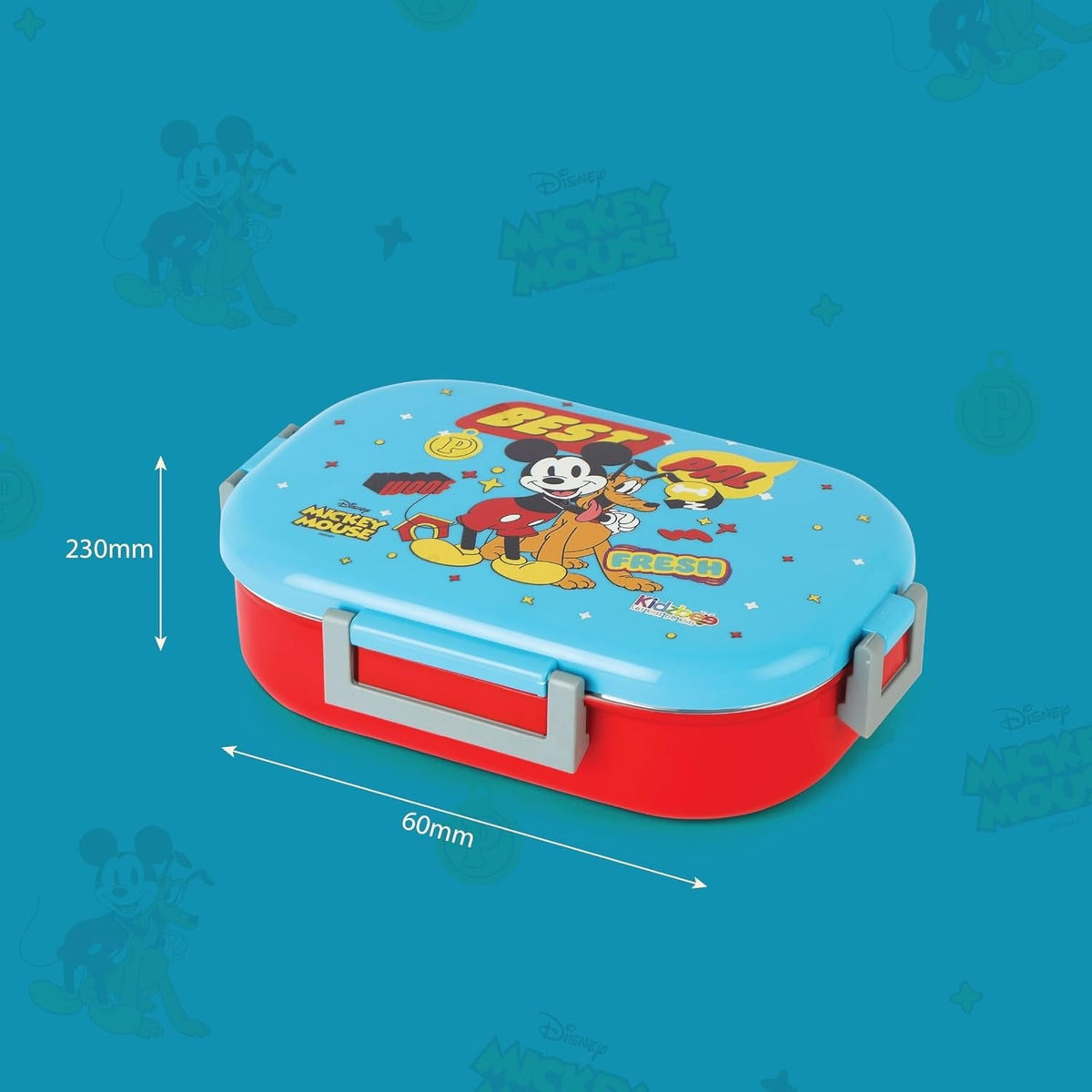 CELLO Kidzbee Apollo Insulated Kids Lunch Box for Daily Use 700 ml, Light Blue