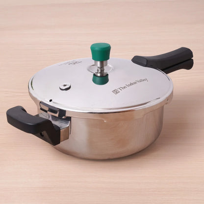 The Indus Valley Premium Stainless Steel Outer Lid Pressure Pan