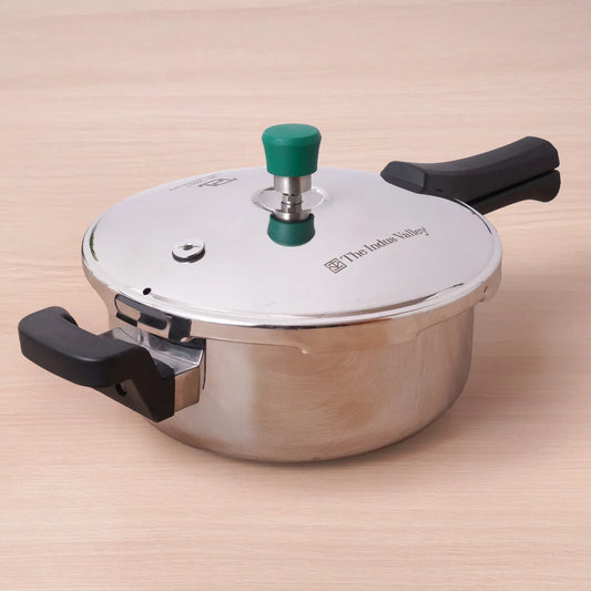 The Indus Valley Premium Stainless Steel Outer Lid Pressure Pan