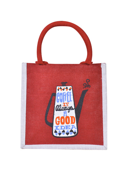 Jute Cottage Coffee Zipper Lunch