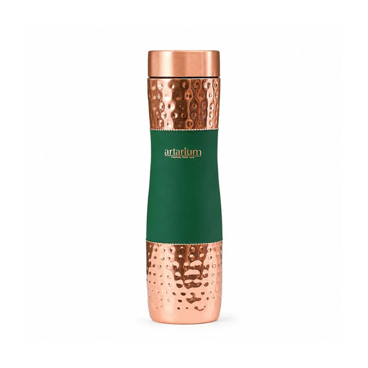 Artarium Eco-Friendly Copper Water Bottle 1L Plain Finish