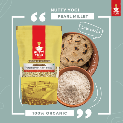 Nutty Yogi Organic Pearl Millet / Bajra
