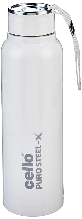 CELLO Puro Steel-X Benz 1200 Insulated Water Bottle For Office 970ml