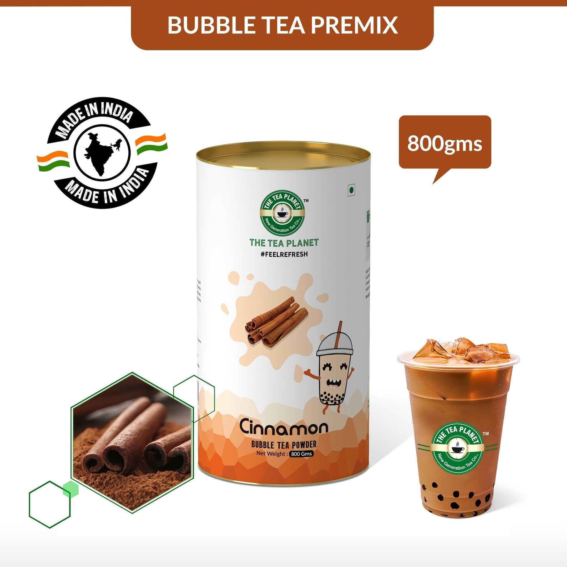 Cinnamon Bubble Tea Premix