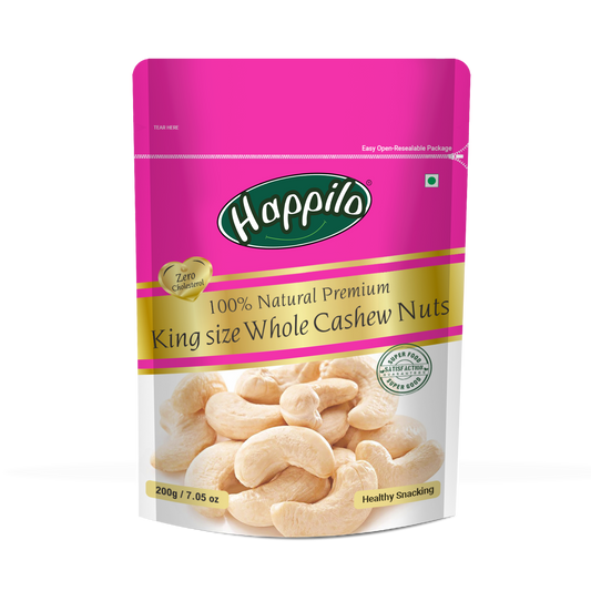 Happilo King Size Premium Whole Cashew Nuts