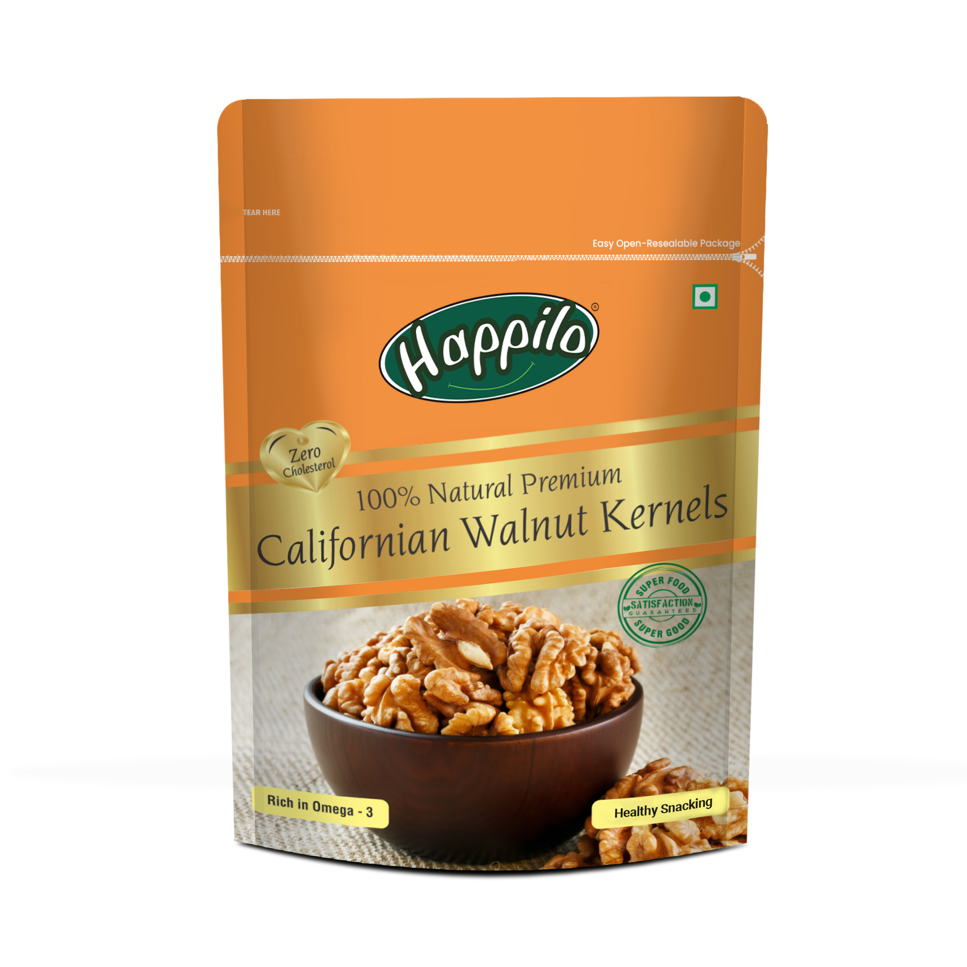 Happilo 100% Natural Californian Walnut Kernels