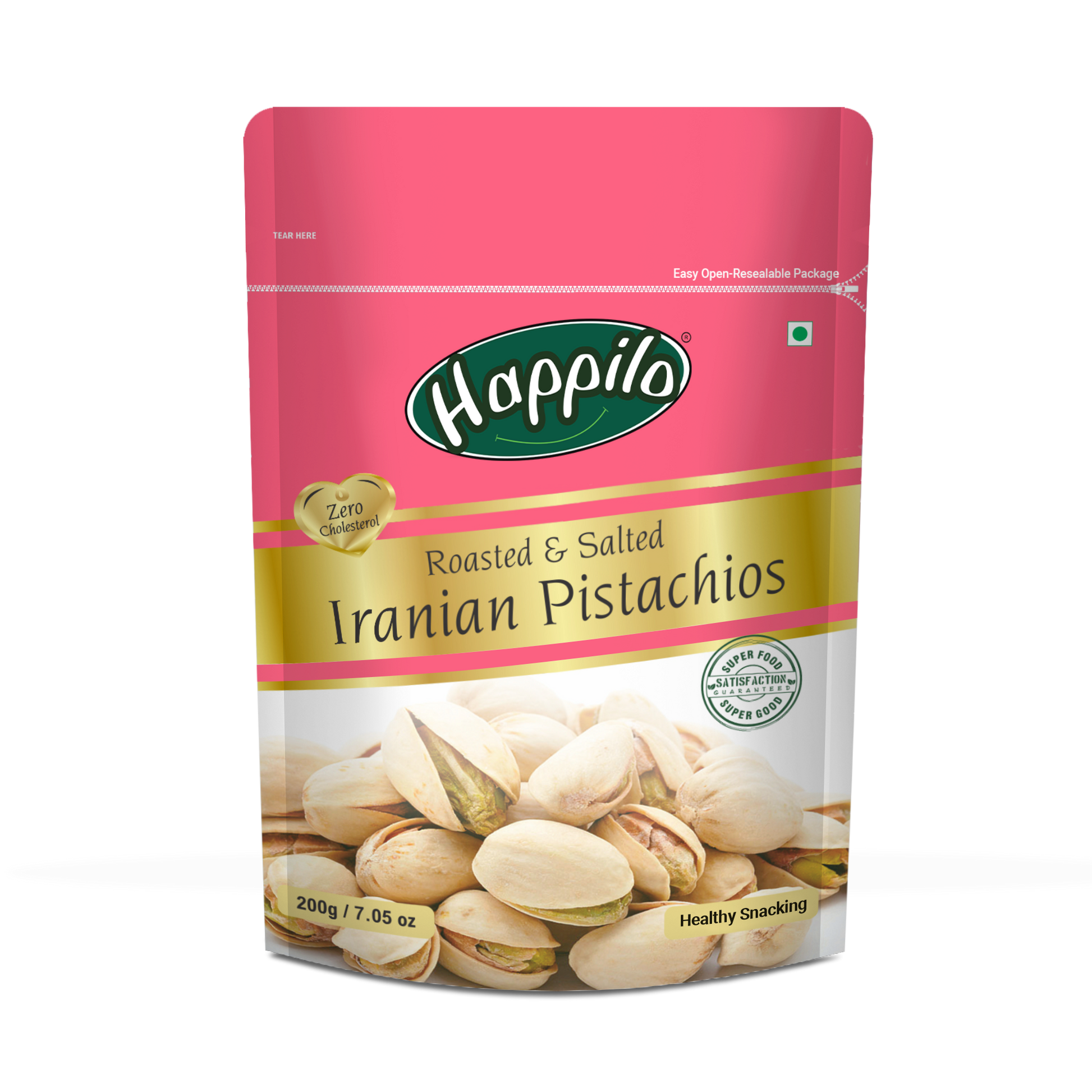 Happilo Premium Oven Roasted & Salted Pistachios