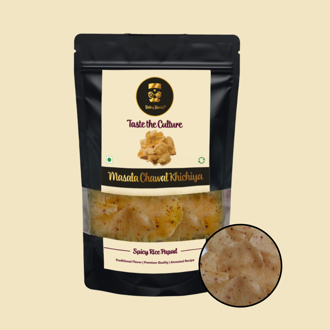 Masala and Jeera Chawal Khichiya | Handmade and Homemade Rice Papad | Multiple Flavors