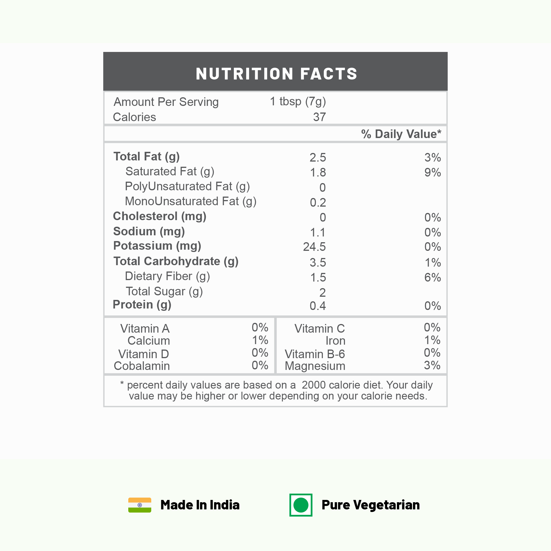 Pure organio Organic Nutmeg Jaiphal