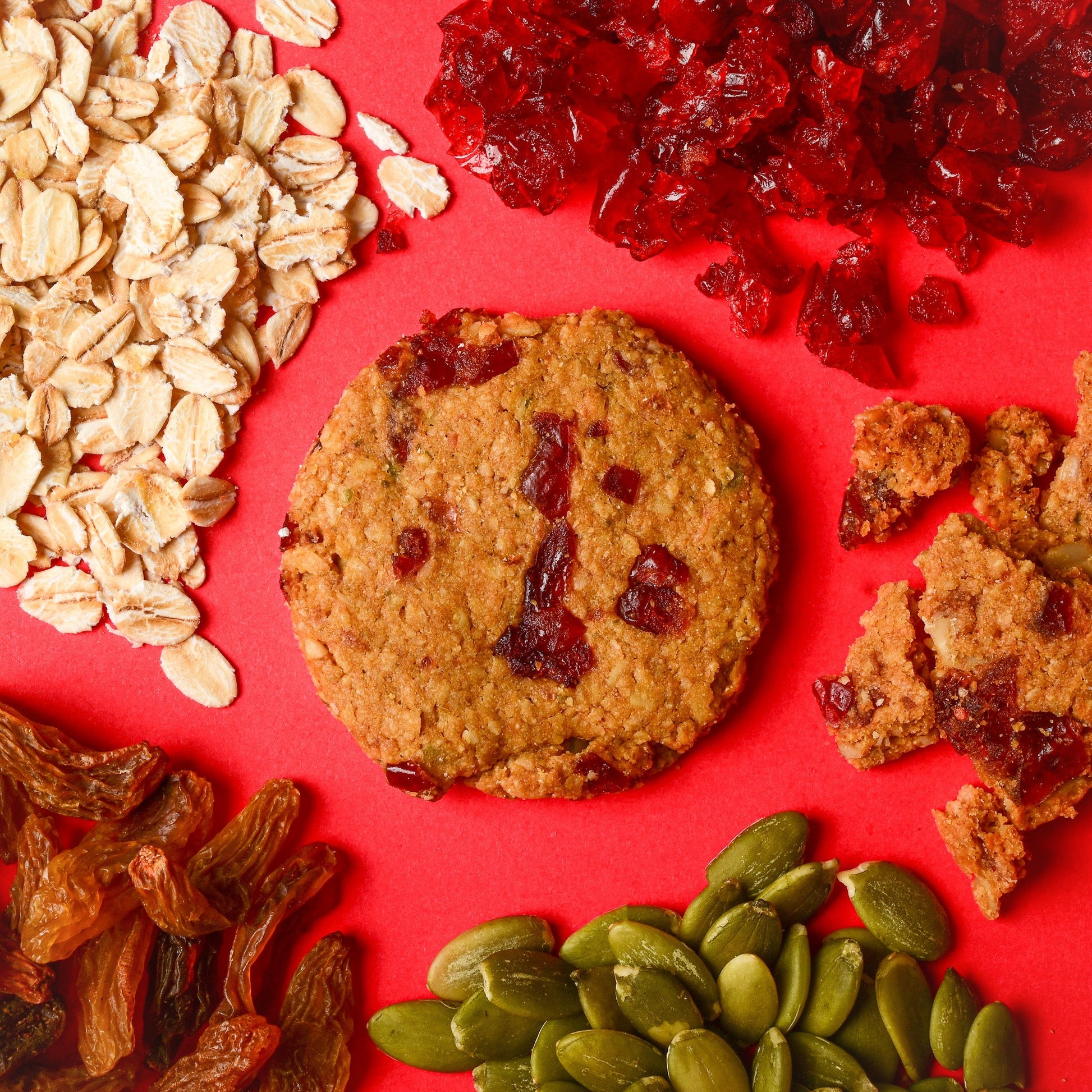 Cranberry Oats Cookies