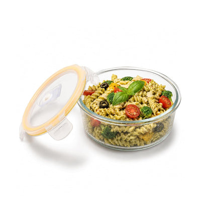 CELLO Fit & Fresh Round Lunch Box Container for Daily Use 400 ml
