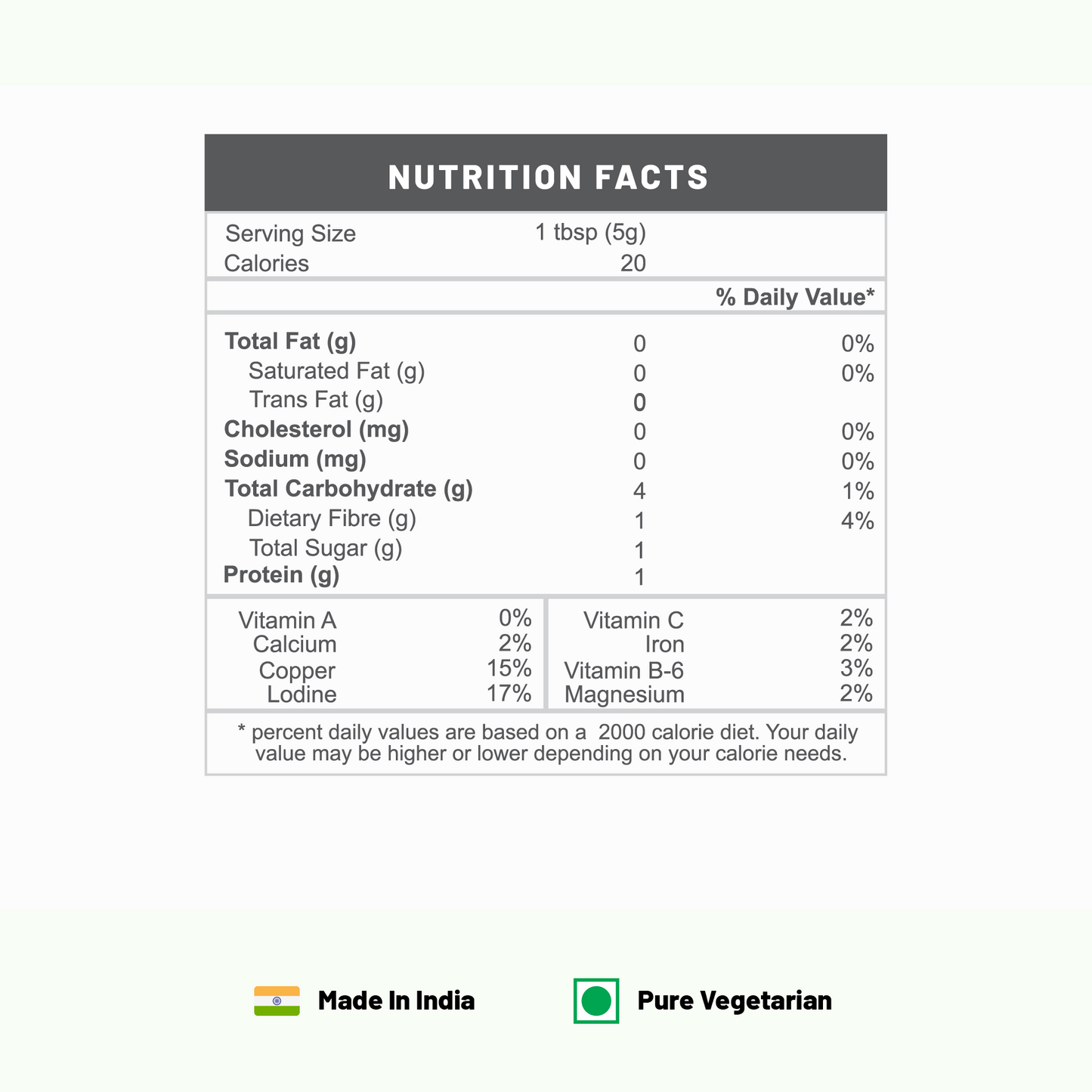 Pure Organio Organic Mace (Javitri)