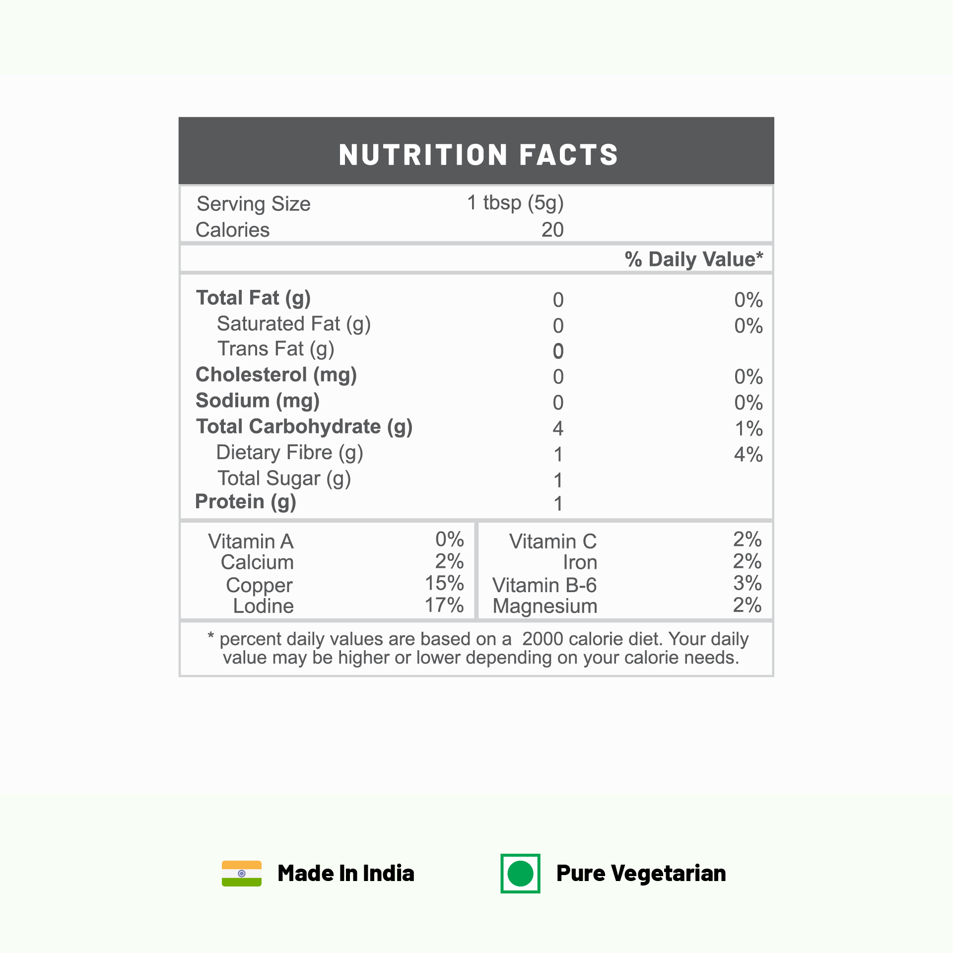 Pure Organio Organic Mace (Javitri)