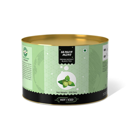 Lemon &mint Flavored Instant Black Tea