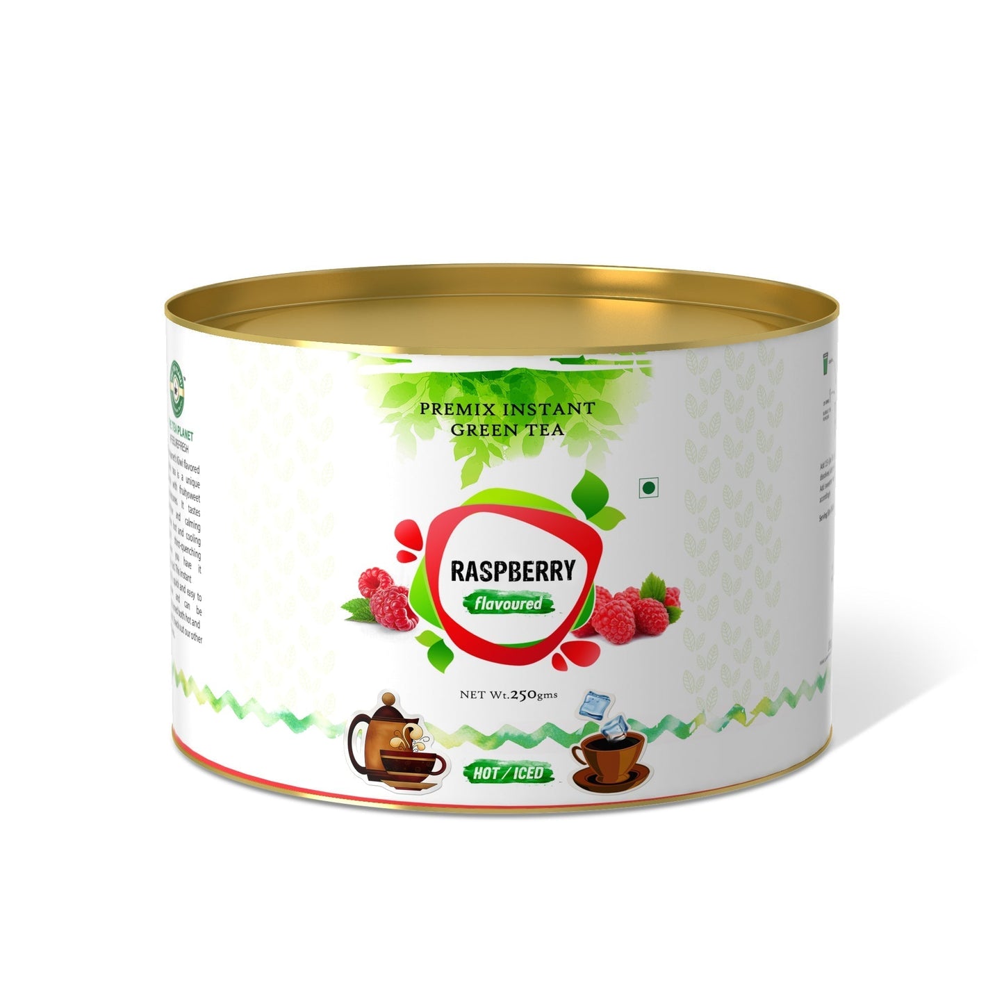 Raspberry Flavored Instant Green Tea