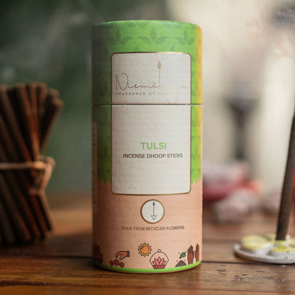 Nirmalaya Tulsi Dhoop Sticks (Bamboo Less)