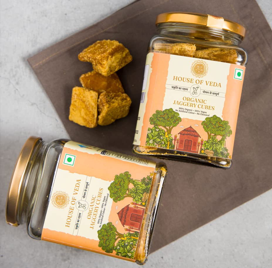 Organic Jaggery Cubes 450g