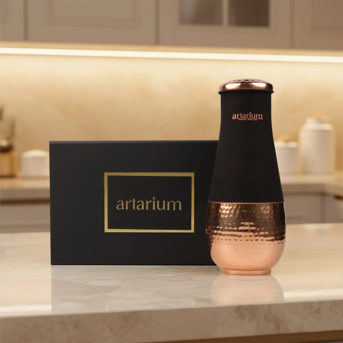 Artarium Tulip Copper Water Jar with Gift Box