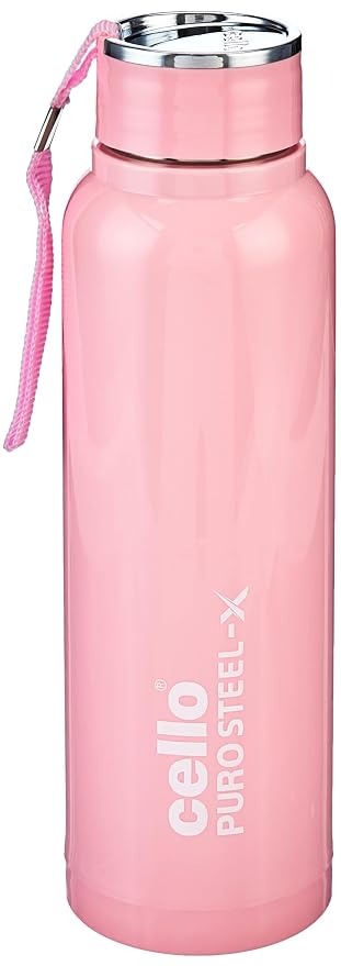 CELLO Puro Steel-X Benz 1200 Insulated Water Bottle For Office 970ml