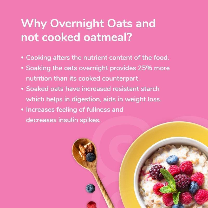 Overnight Oats -  Mixed Berries - Sampler