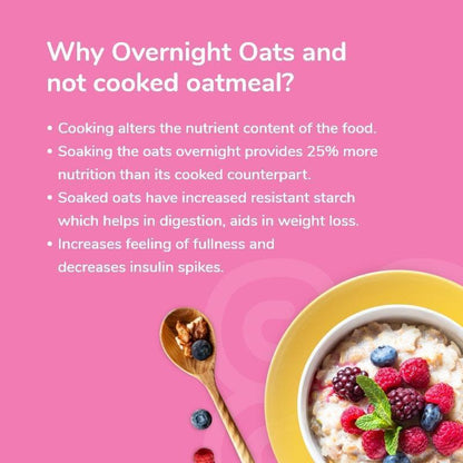 Overnight Oats -  Mixed Berries - Sampler