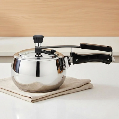Vinod Doniv Stainless Steel Sandwich Bottom Pressure Cooker Inner Lid 2L Amaze Series Induction Friendly