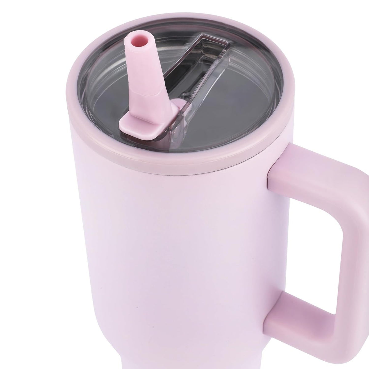 House of Quirk 1200ML Tumbler with Handle - Powder Pink