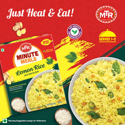 MTR Ready to Eat Lemon Rice 250 g