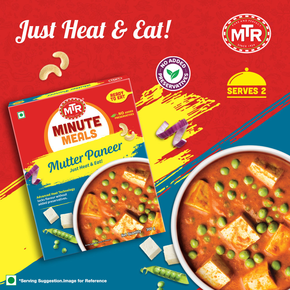 MTR Ready to Eat Mutter Paneer 300 g