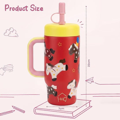 House of Quirk 530ml Kids Tumbler - Starpony