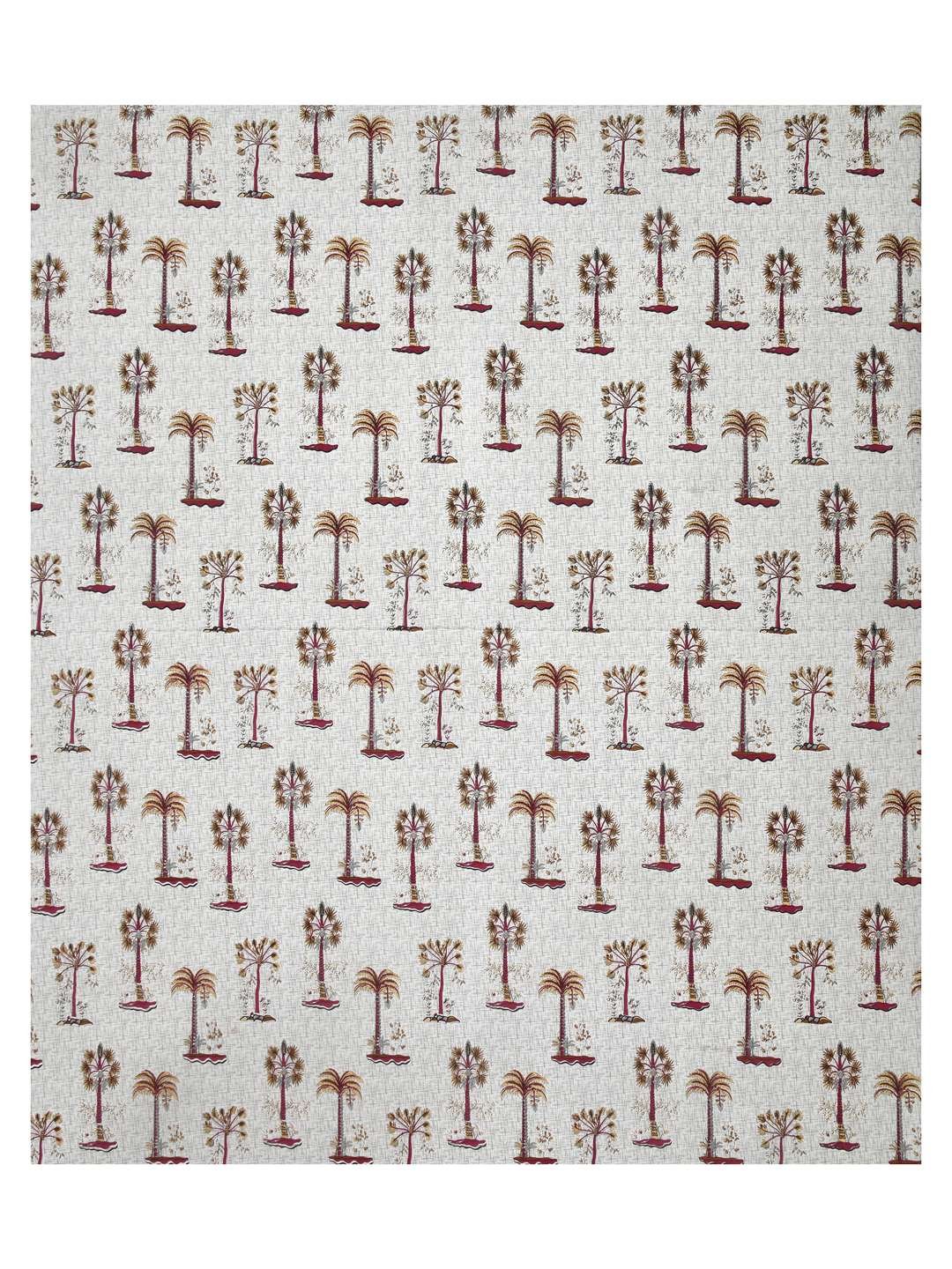 100% Pure Cotton Traditional Printed Bedsheet for Double Bed King Size Bedsheet with 2 Pillow Covers
