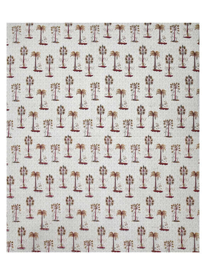 100% Pure Cotton Traditional Printed Bedsheet for Double Bed King Size Bedsheet with 2 Pillow Covers