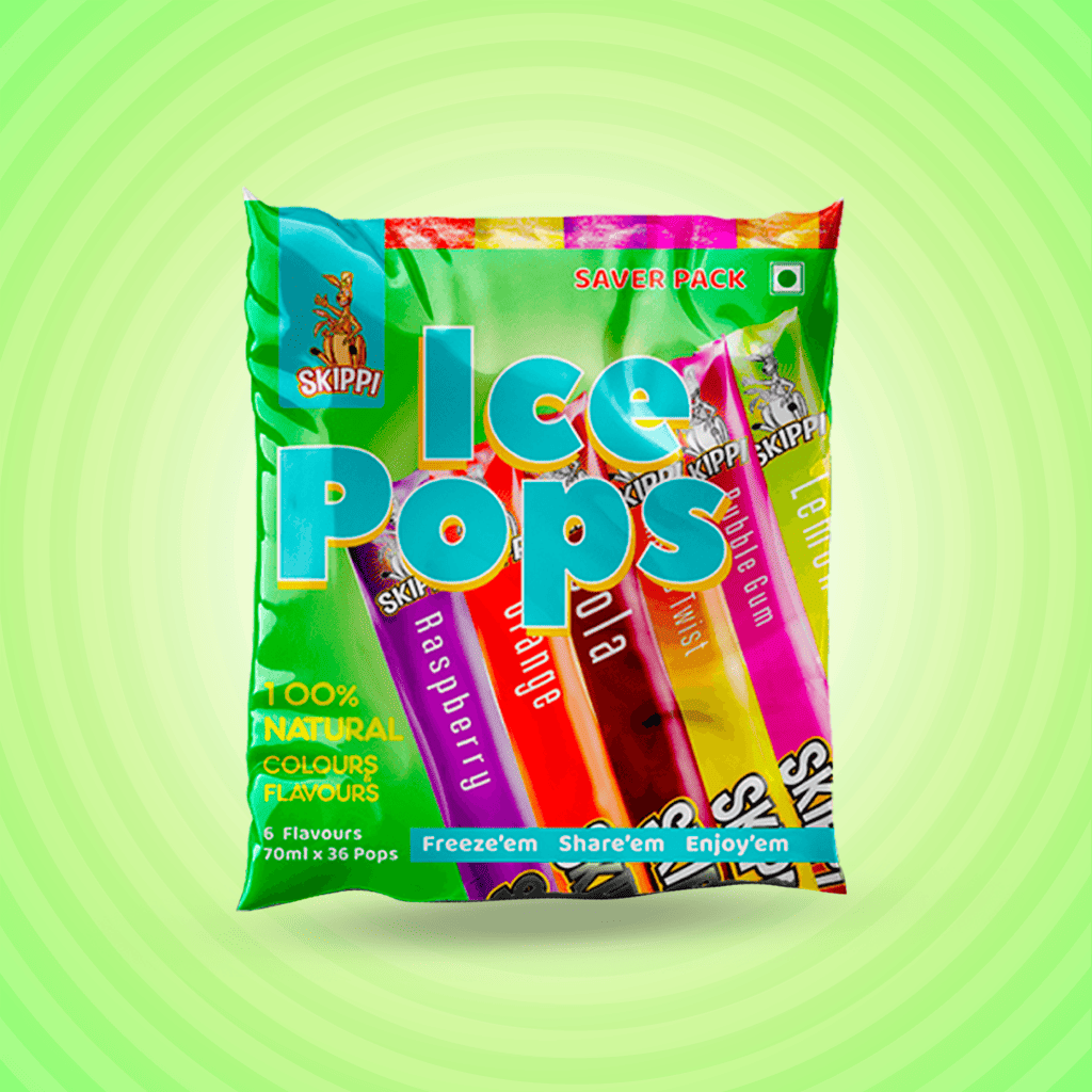 Magic Pin Exclusive All Flavor Saver Bag of Skippi Natural Ice pops,  Pack of 36 Ice Pops