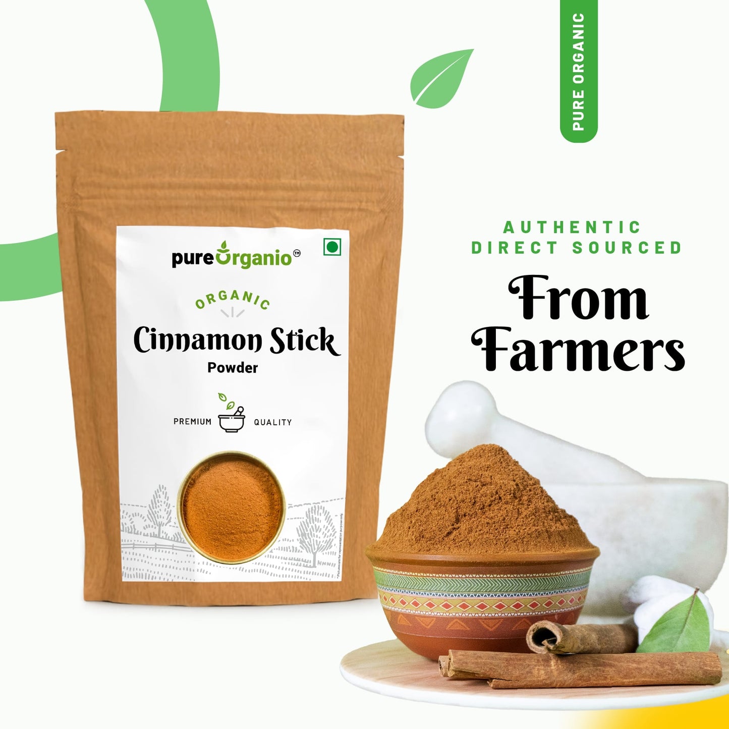 Pure Organio Organic Cinnamon Powder