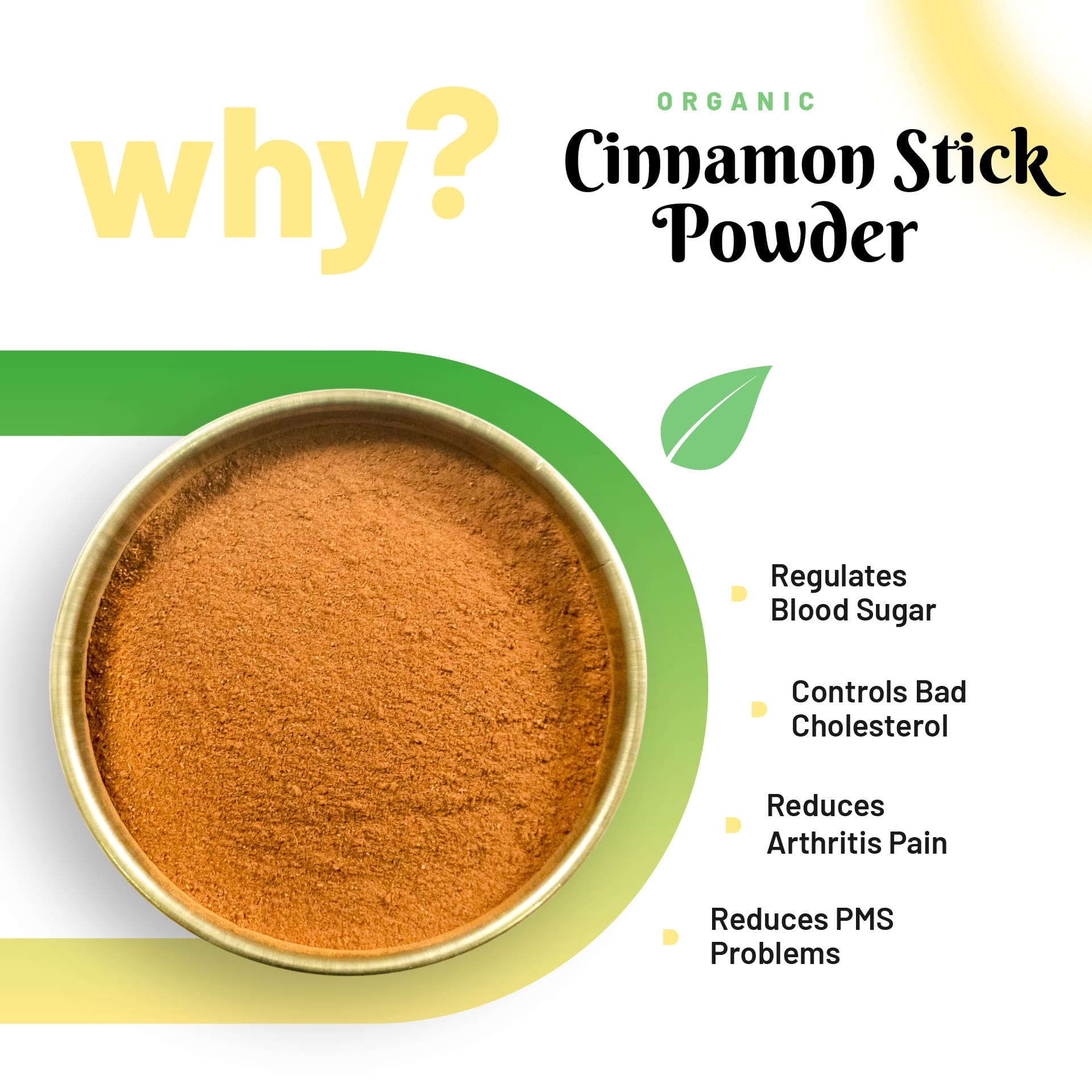 Pure Organio Organic Cinnamon Powder