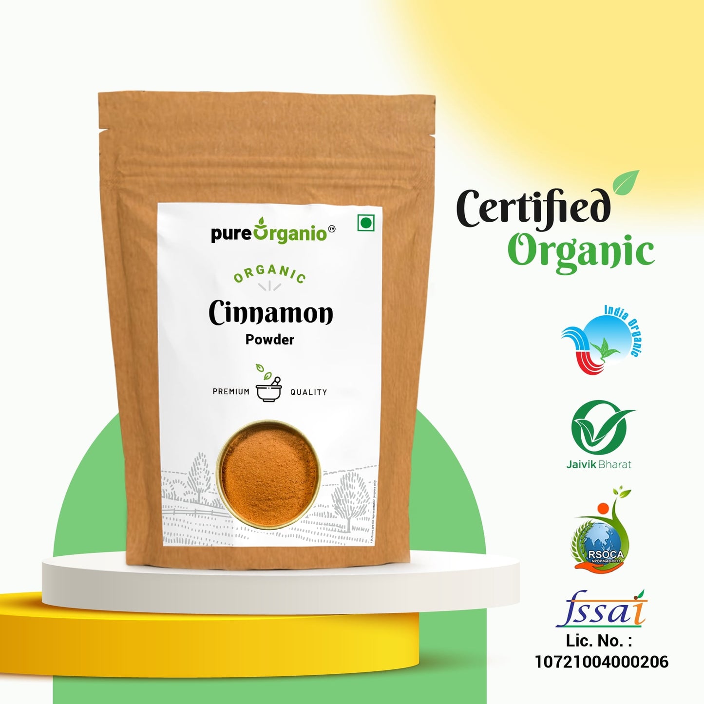Pure Organio Organic Cinnamon Powder