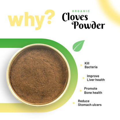 Pure Organio Organic Clove Powder Laung Ground