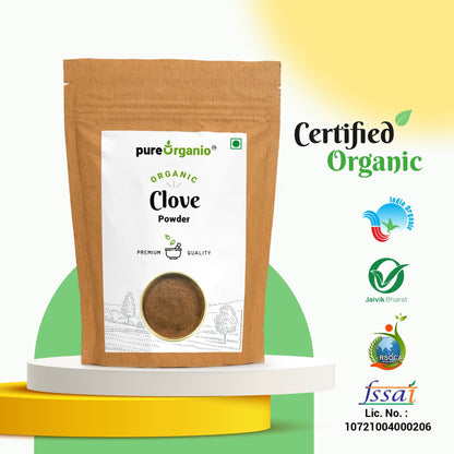 Pure Organio Organic Clove Powder Laung Ground
