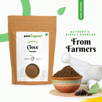 Pure Organio Organic Clove Powder Laung Ground