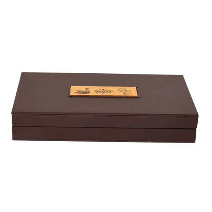 Jaipur Ace Gold Plated Laxmi Ganesh Saraswati Charan Paduka Yantra Devotional Prayer Box Standard