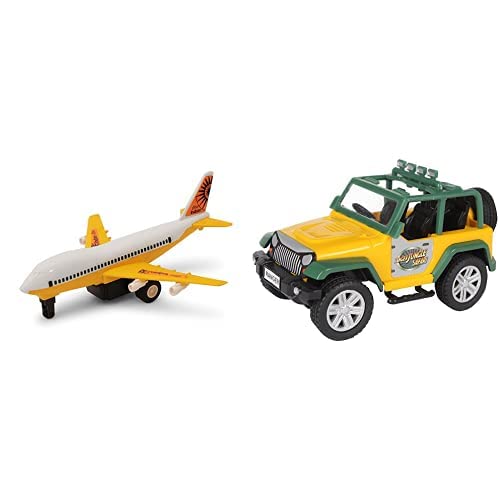 Centy Tingoking Jet 747 Toy Figure Multicolor with Tingoking Ranger Jungle Safari Toy Figure Multicolor